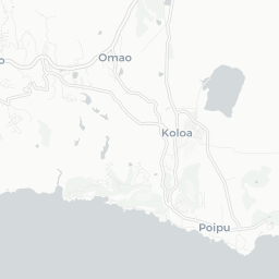 Map of pickleball courts in Poʻipū