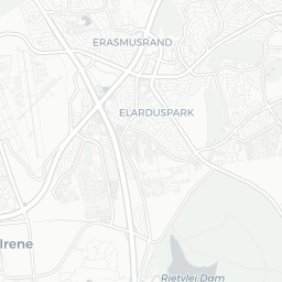 Map of pickleball courts in Centurion