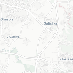 Map of pickleball courts in Kfar Malal