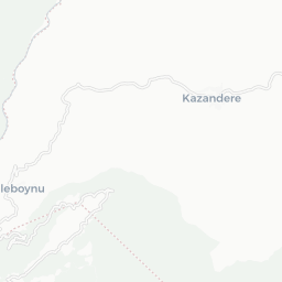 KAZANDERE-GOKSUN (KAHRAMANMARAS) harita görseli