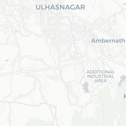 Map of pickleball courts in Ulhasnagar