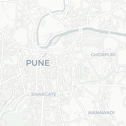 Pune के पिकलबॉल कोर्ट का नक्शा