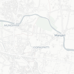 Map of pickleball courts in Awhalwadi