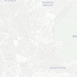 Map of pickleball courts in Jaipur