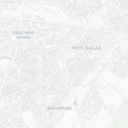 Map of pickleball courts in Delhi