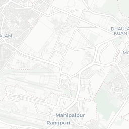 New Delhi के पिकलबॉल कोर्ट का नक्शा