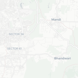Map of pickleball courts in Gurugram