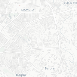 Map of pickleball courts in Noida