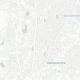 Map of pickleball courts in Ramasandra