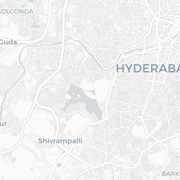 Map of pickleball courts in Upperpally