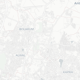 Map of pickleball courts in Secunderabad