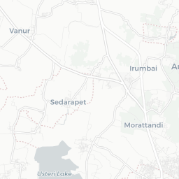 Ozhukarai के पिकलबॉल कोर्ट का नक्शा