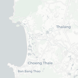 Map of pickleball courts in Chang Wat Phuket