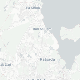 Map of pickleball courts in Phuket