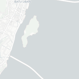 Map of pickleball courts in Ayer Itam