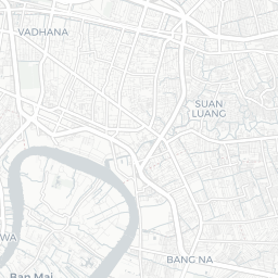 Map of pickleball courts in Bangkok