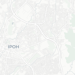 Map of pickleball courts in Ipoh