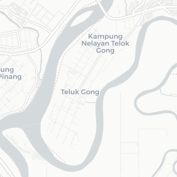 Map of pickleball courts in Port Klang