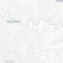 Map of pickleball courts in Klang