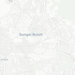 Map of pickleball courts in Sungai Buloh