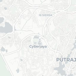 Map of pickleball courts in Majlis Bandaraya Subang Jaya