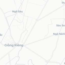Map of pickleball courts in Giồng Riềng