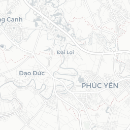 Bản đồ sân pickleball tại Vĩnh Phúc