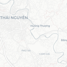 Map of pickleball courts in Thái Nguyên