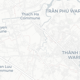 Map of pickleball courts in Hà Tĩnh