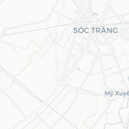 Map of pickleball courts in Sóc Trăng