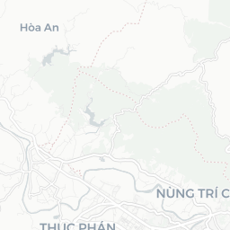 Map of pickleball courts in Cao Bằng