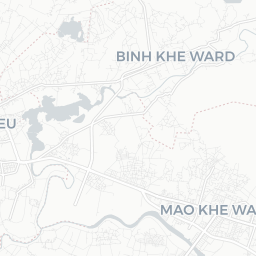 Map of pickleball courts in Thị Xã Đông Triều