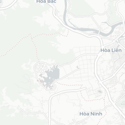 Map of pickleball courts in Huyện Hòa Vang