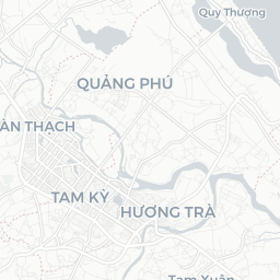 Map of pickleball courts in Tam Kỳ