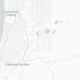 Peta gelanggang pickleball di Kampong Tulang