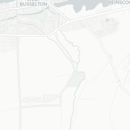 Map of pickleball courts in West Busselton