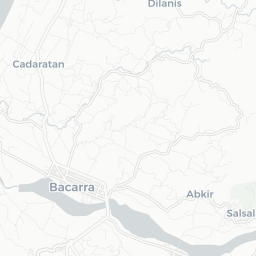 Map of pickleball courts in Bacarra
