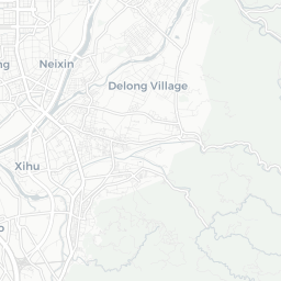 Map of pickleball courts in Taichung City