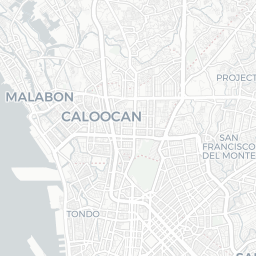 Map of pickleball courts in Malabon