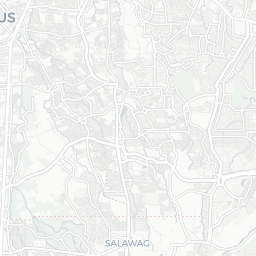 Map of pickleball courts in Las Piñas