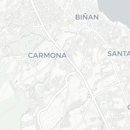 Map of pickleball courts in Biñan