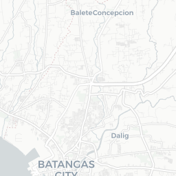 Map of pickleball courts in Batangas City