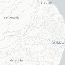 Map of pickleball courts in Dumaguete City