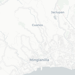 Map of pickleball courts in Talisay