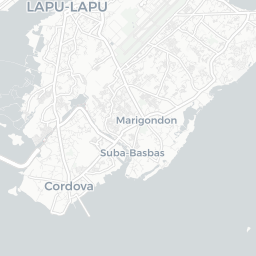Map of pickleball courts in Lapu-Lapu