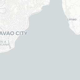 Map of pickleball courts in Davao City