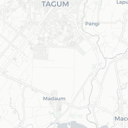 Map of pickleball courts in Tagum
