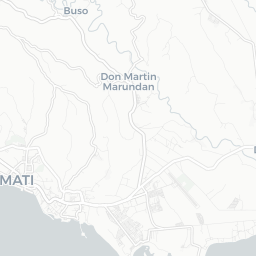 Map of pickleball courts in Mati