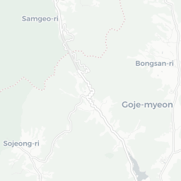 South Koreaのピックルボールコートの地図