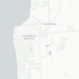 Map of pickleball courts in Aldinga Beach